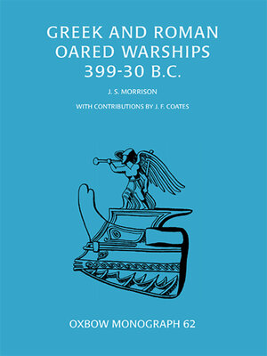 cover image of Greek and Roman Oared Warships 399-30BC